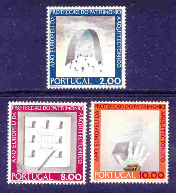 Portugal - 1975 Architecture - Af. 1268 To 1270 - MNH - Neufs