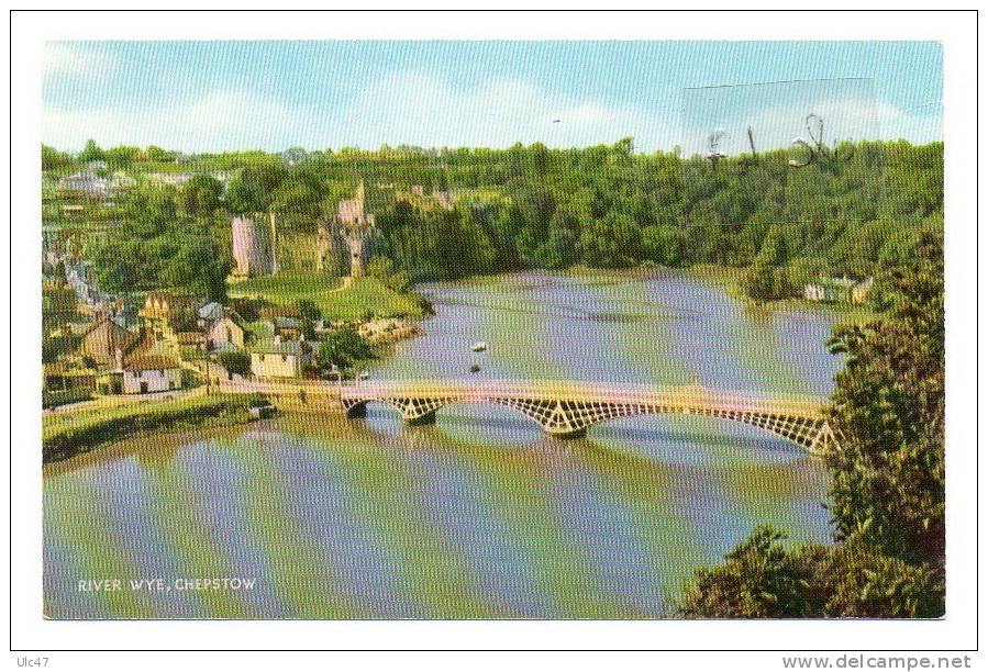 - RIVER WYE, CHEPSTOW.  -  Bé - Scan Verso - - Monmouthshire