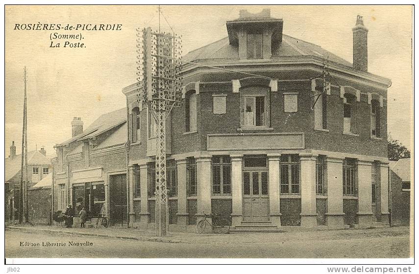 - Rosières De Picardie (Somme) - La Poste - Rosieres En Santerre