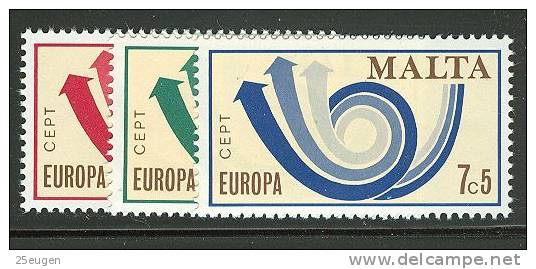 MALTA  EUROPA CEPT 1973  MNH - 1973