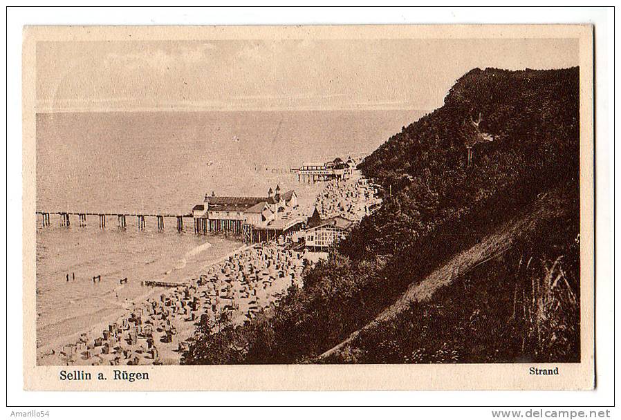 RAR Sellin A. Rügen - Strand 1933 - Sellin