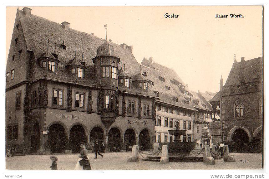 RAR Goslar - Kaiser Worth. Um 1900 ! - Goslar