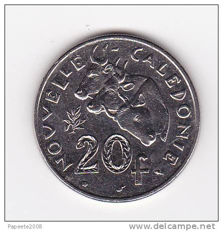 Nouvelle Calédonie - Pièce De 20 FCFP - 1990 - SUP - Nouvelle-Calédonie