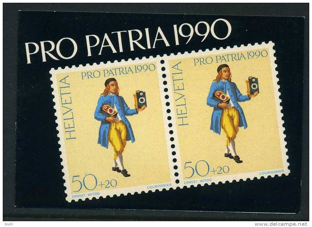 1990 Svizzera, Libretto PRO PATRIA Nuovo (**) - Unused Stamps