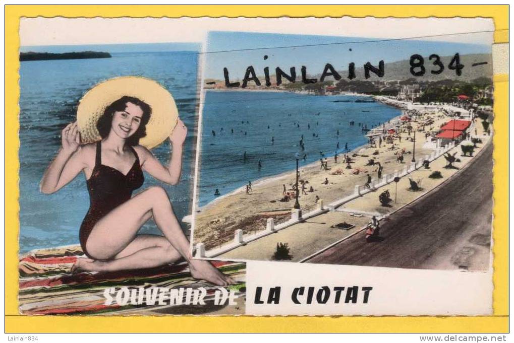 - Souvenir De La Ciotat -  ( B. D. R. ) Splendide, Non écrite, Très Bon état, Petit Format, édit Abeille Cartes. - La Ciotat