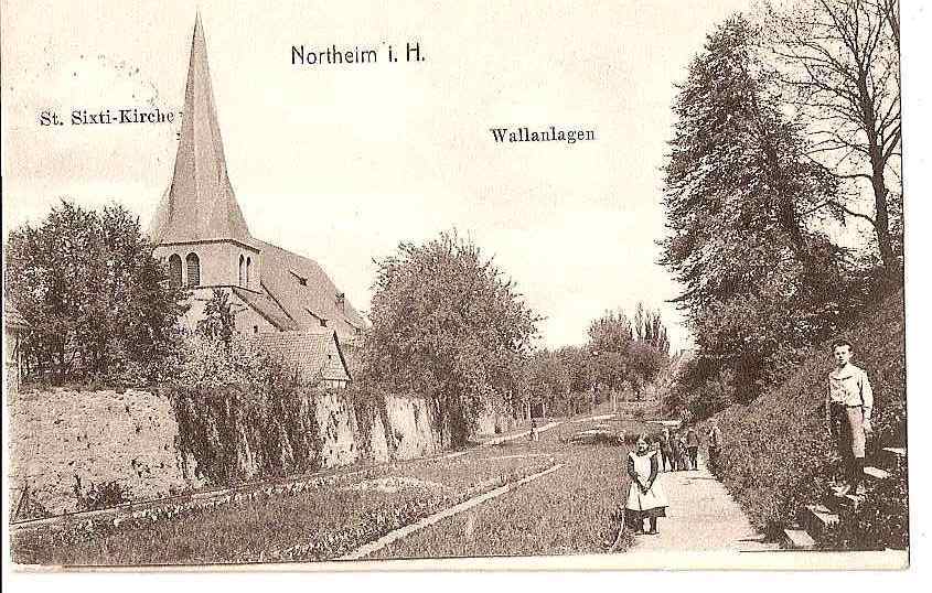NORTHEIM ST SIXTI KIRCHE WALLANLAGEN (PERSONNAGES) REF 18042 - Northeim