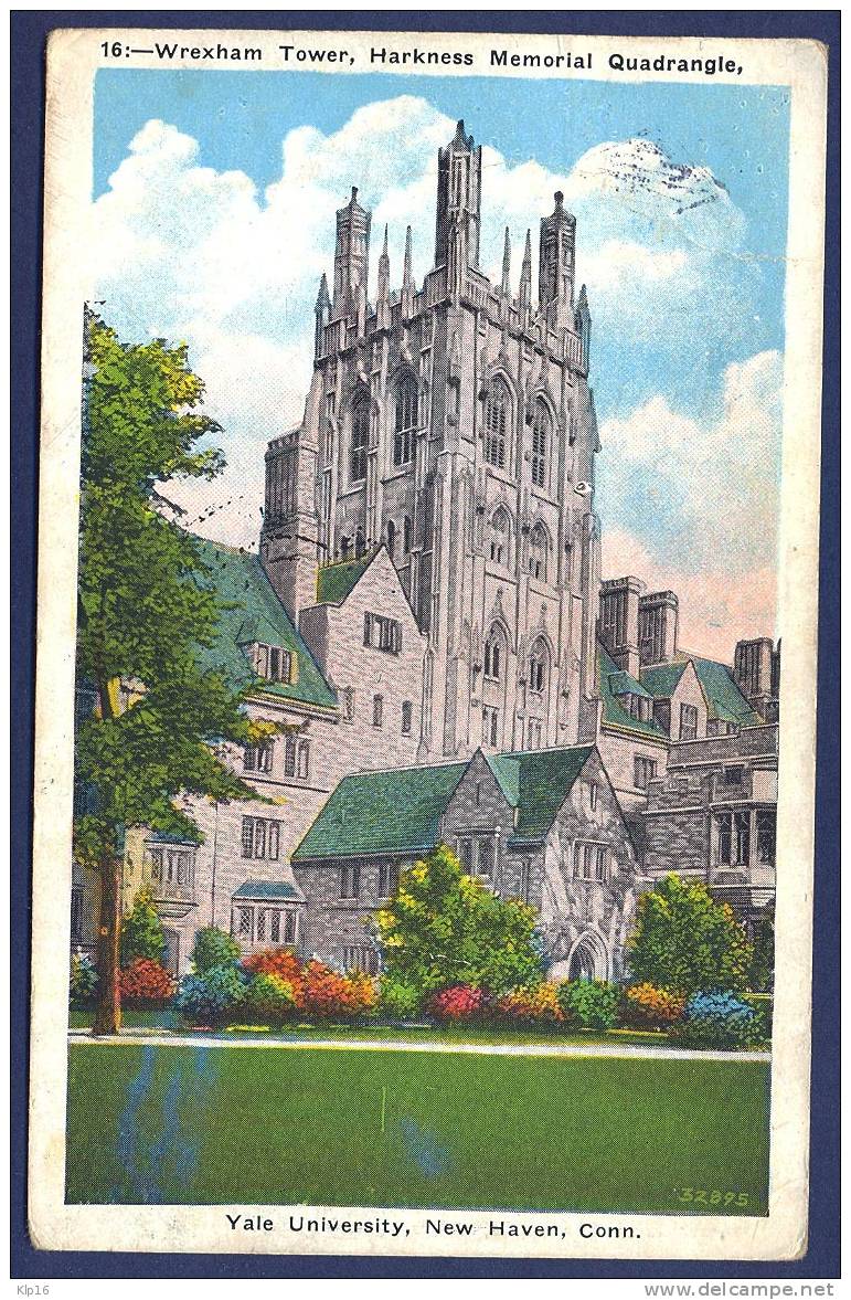 NEW HAVEN,YALE UNIVERSITY,OLD PC 1931 - New Haven