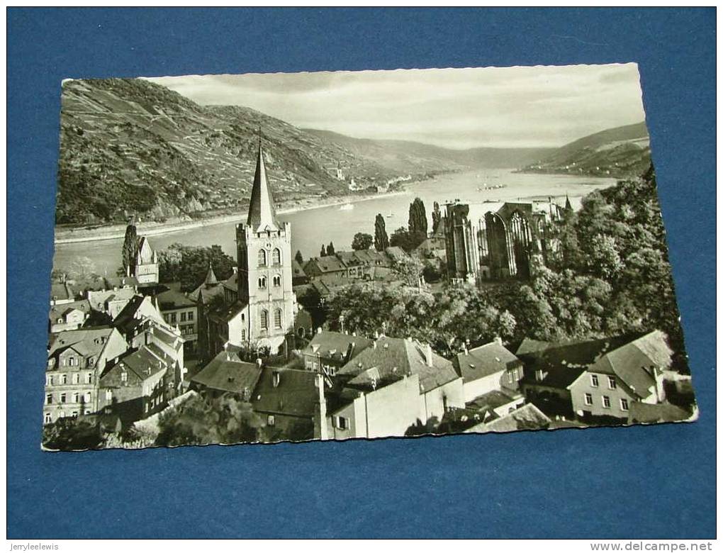 Bacharach Am Rhein, Mit Blick Zur Werner Kapelle - Bacharach