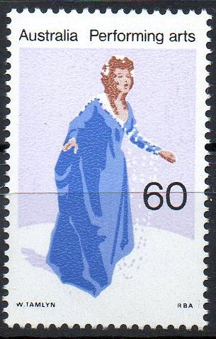 Australia 1977 Performing Arts 60c MNH - Mint Stamps