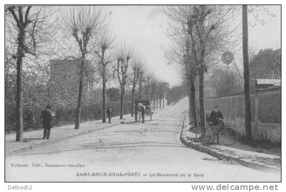 SAINT - BRICE - SOUS - FORET - Le Boulevard De La Gare - Saint-Brice-sous-Forêt