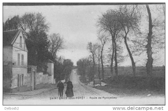 SAINT - BRICE - SOUS - FORET - Route De Pontçelles - Saint-Brice-sous-Forêt