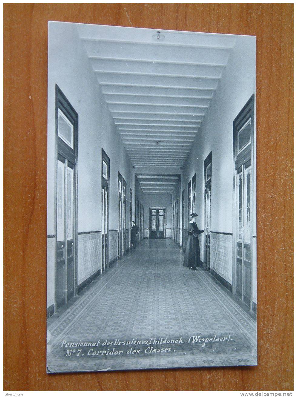 Pensionnat Des Ursulines - Thildonck ( Wespelaer ) N° 7 Corridor Des Classes / Anno 1912 ( Zie Foto Voor Details ) !! - Haacht