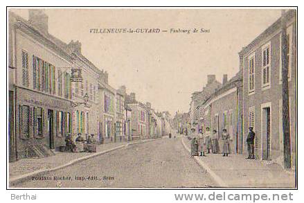 89 VILLENEUVE LA GUYARD - Faubourg De Sens 2 - Villeneuve-la-Guyard