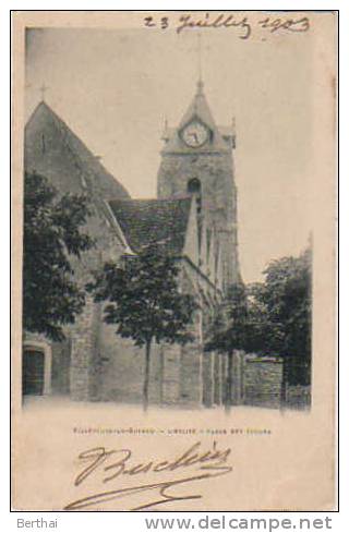 89 VILLENEUVE LA GUYARD - L Eglise - Place Des Ecoles - Villeneuve-la-Guyard