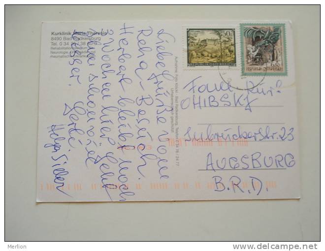 Austria -Kurklinik Maria Theresia -Bad Radkersburg   D69122 - Other & Unclassified