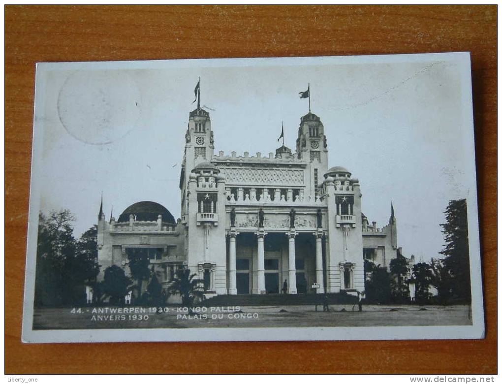 WERELDTENTOONSTELLING ANTWERPEN 1930 - PALAIS DU CONGO / Anno 1930 ( Zie Foto Voor Details ) !! - Expositions