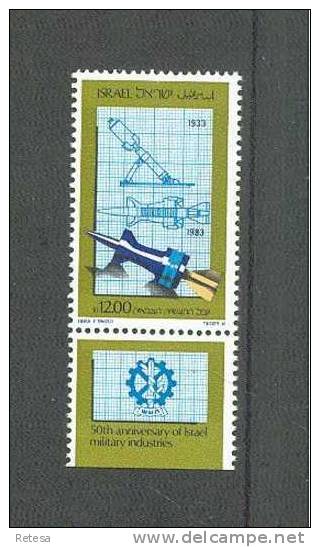 ISRAEL  50 JAAR MILITAIRE INDUSTRIE  1983 **  MET TAB - Neufs (avec Tabs)