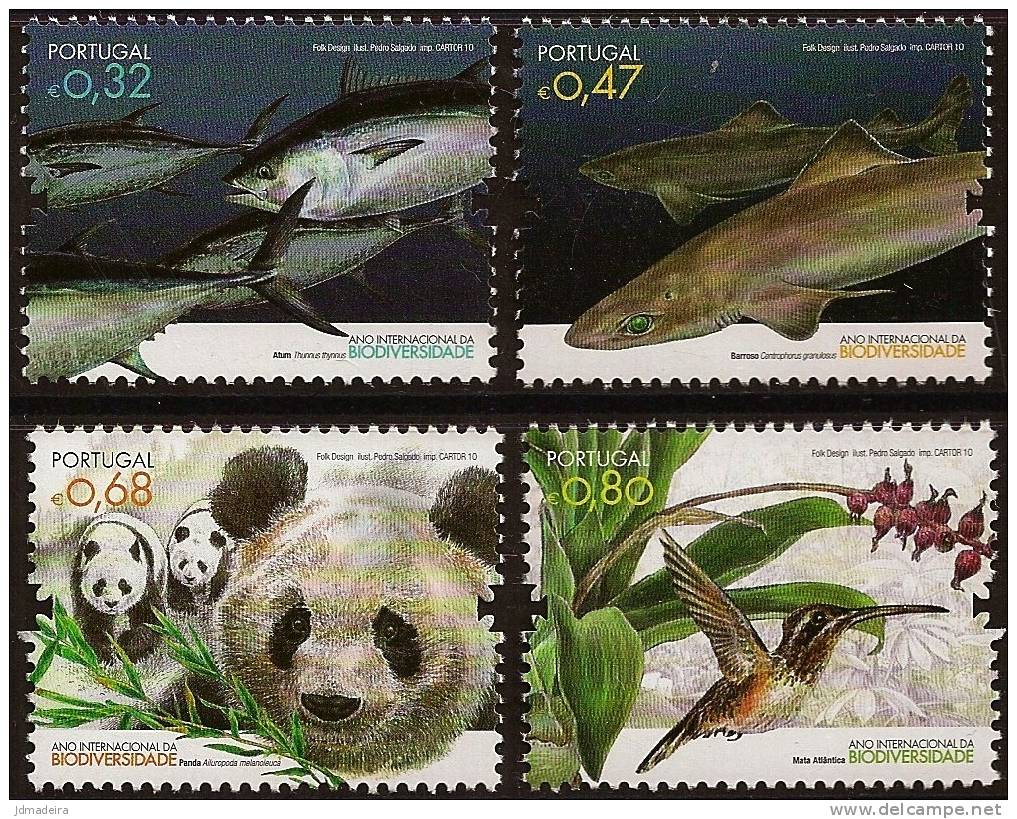 Portugal – 2010 International Year Of Biodiversity 2010 Mint Stamp - Unused Stamps