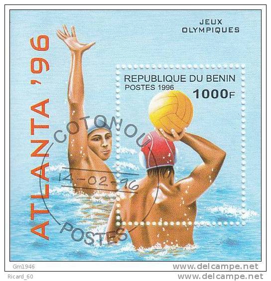Bloc Du Bénin, Jeux Olympiques D'atlanta, Water- Polo, .1996 - Sommer 1996: Atlanta