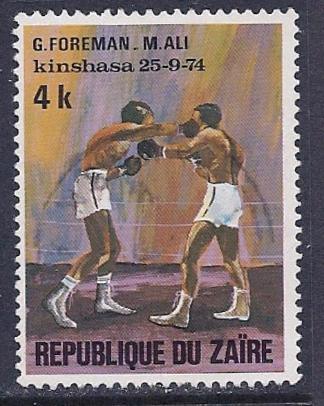 Zaire, Scott # 805 Used Boxing, 1974 - Oblitérés