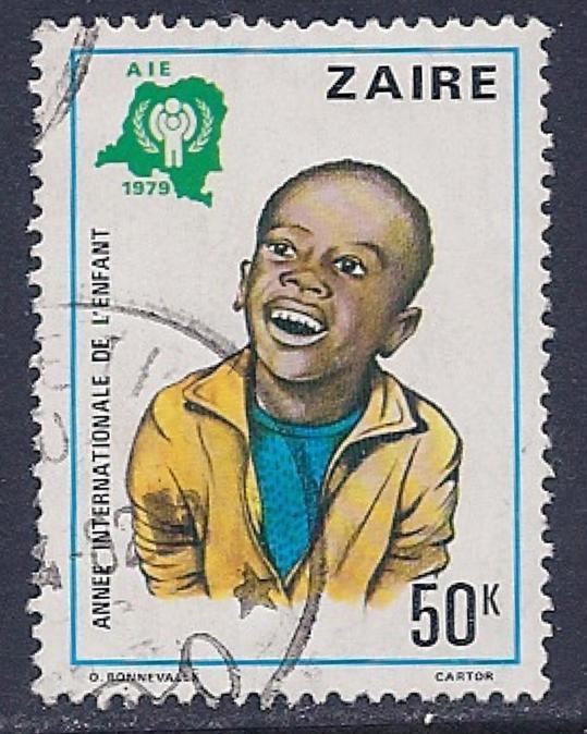 Zaire, Scott # 924 Used Int. Year Of The Child, 1979 - Oblitérés