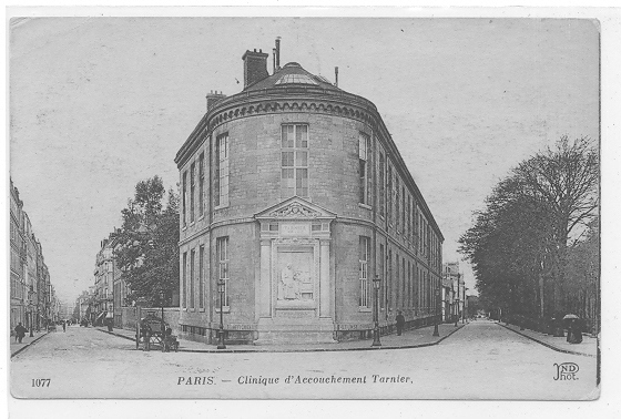 75 )) PARIS - Clinique D'accouchement Tarnier  ND 1077 - Gezondheid, Ziekenhuizen