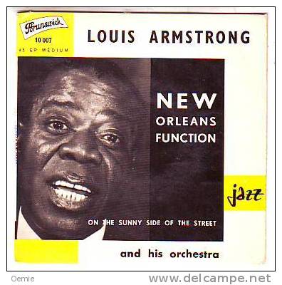 LOUIS  ARMSTRONG  °°  NEW ORLEANS FUNCTION - Jazz