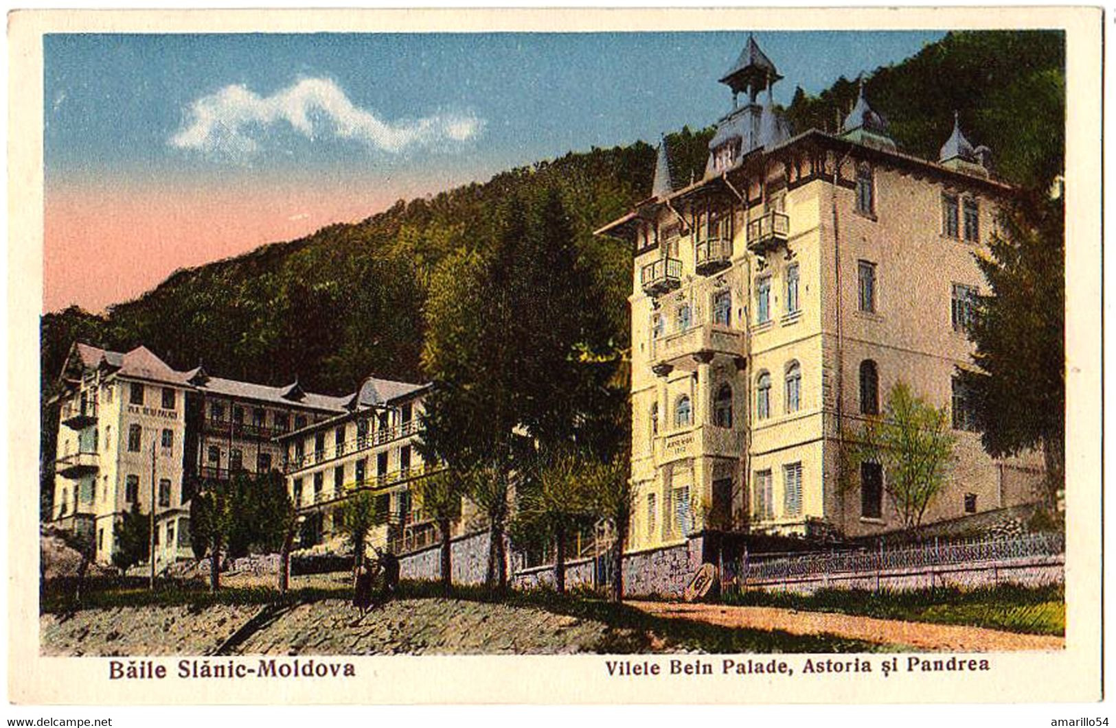 RAR Slanic Moldova - Vilele Bein Palade, Astoria Si Pandrea 1934 ! - Rumania