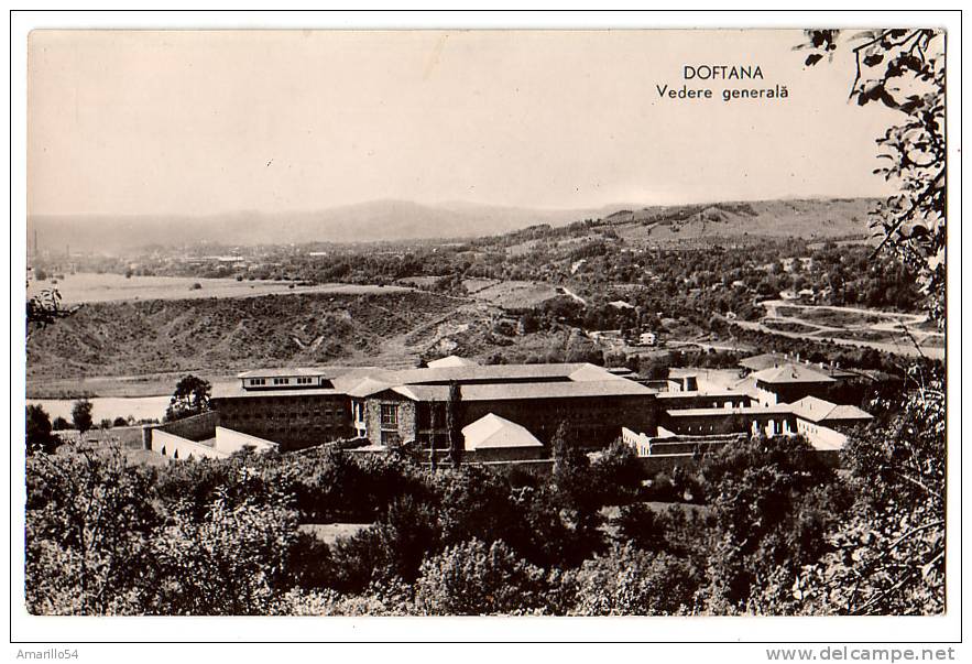 RAR Foto AK PC Gefängnis Prison DOFTANA In Romania Cca 1960 - Prison