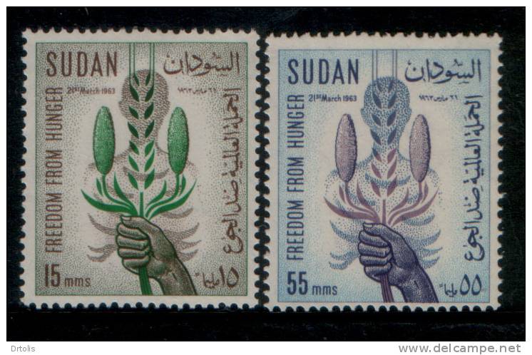 SUDAN / 1963 / FREEDOM FROM HUNGER / MNH / VF . - Sudan (1954-...)