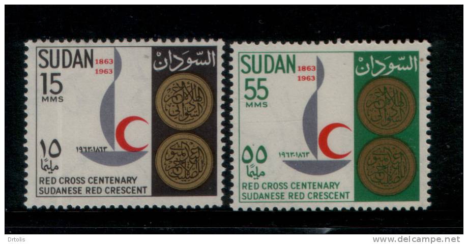 SUDAN / 1963 / RED CROSS / MNH / VF. - Sudan (1954-...)