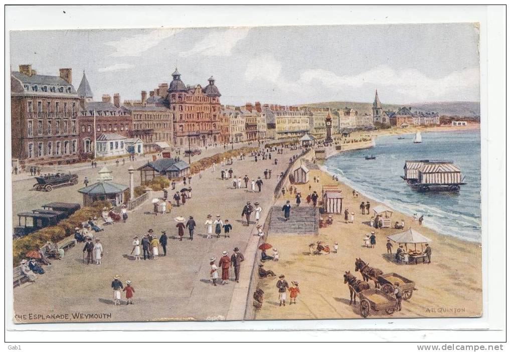 Angleterre --- The Esplanade Weymouth - Weymouth