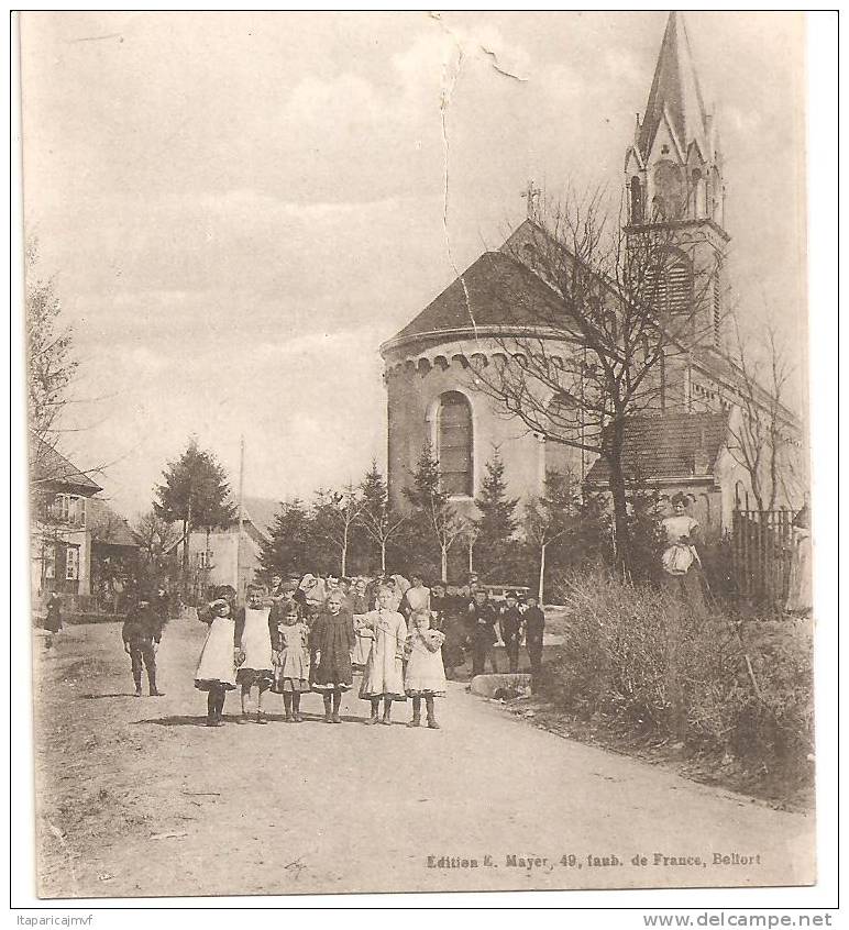 Haut Rhin : MONTREUX- VIEUX :  Vue (  Carte Déchirée ) - Sonstige & Ohne Zuordnung