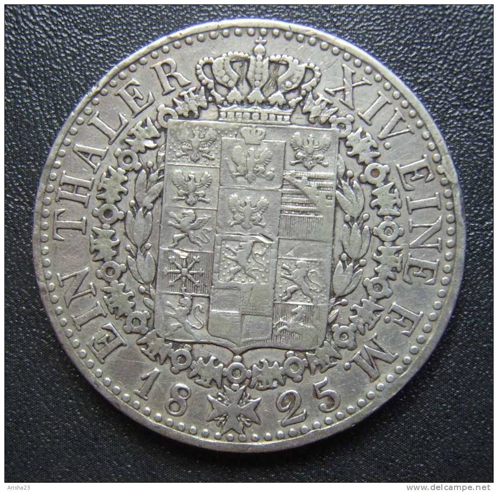 Germany, 1 THALER 1825 A - Friedrich Wilhelm III. 1797-1840 - Silver - Taler & Doppeltaler