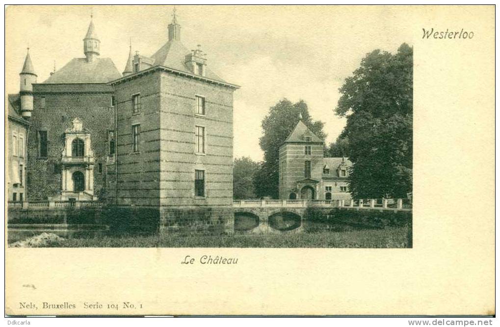 Westerloo - Le Château - Ommezijde Reklame Van Farine Lactée Renaux - L´Aliment Renaux ! - Westerlo