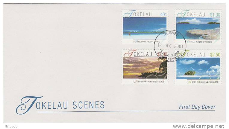 Tokelau-2001 Scenes    FDC - Other & Unclassified