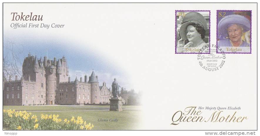 Tokelau-2002 Queen Mother   FDC - Other & Unclassified