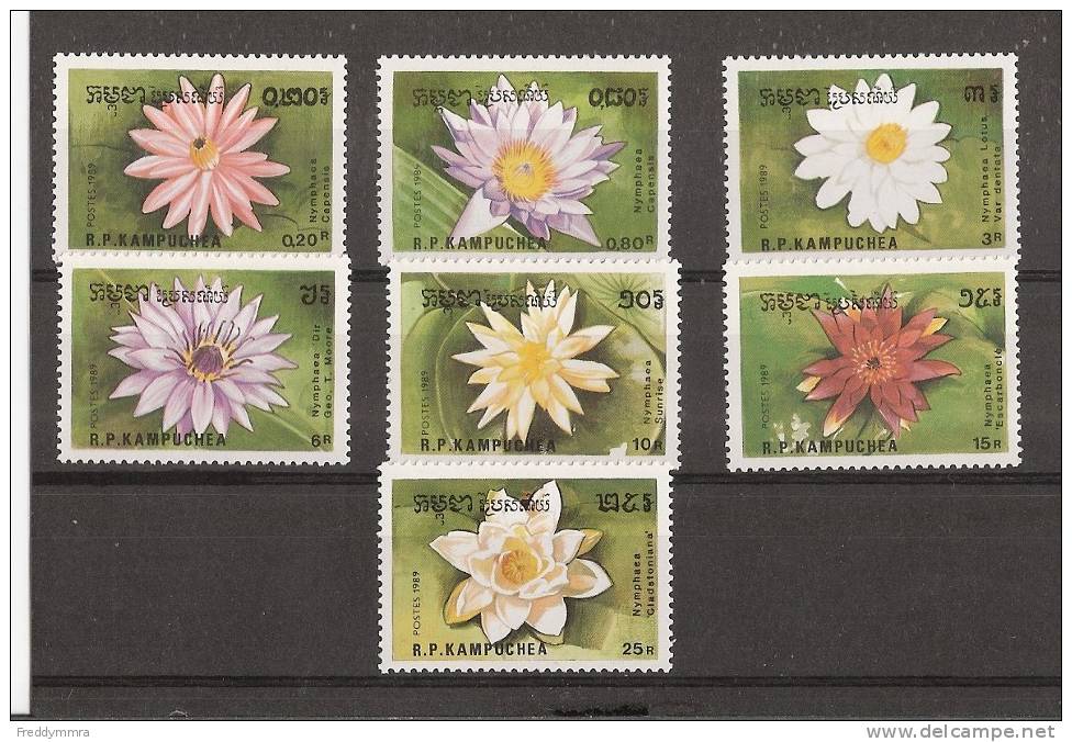 Kampuchea:   863A/ G **  Fleurs - Kampuchea