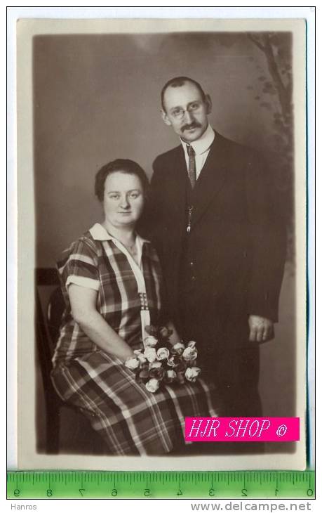 Ehepaar Ca. 1927 - Ohne Zuordnung