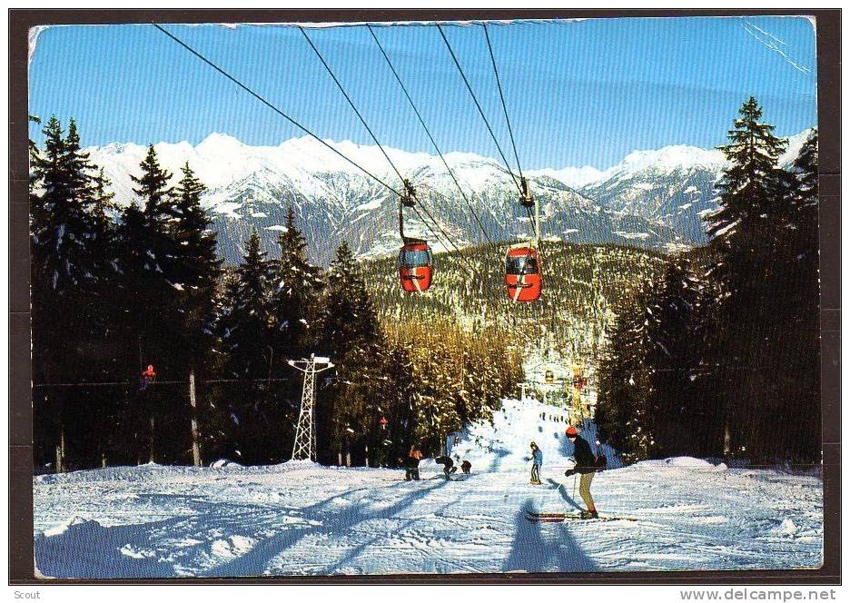 PASSO DI APRICA - FUNIVIA DEL PALABIONE - 1971 - VIAGGIATA (°) - Funiculares