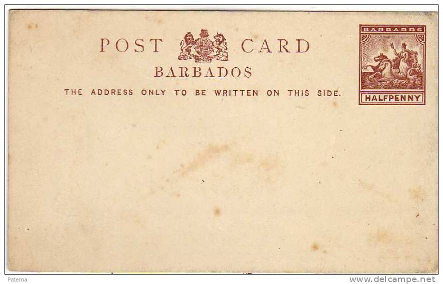 3548  Entero Postal, BARBADOS , Entier Postal - Barbados (1966-...)