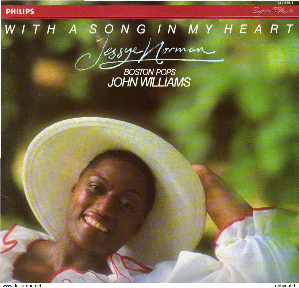 * LP *  JESSYE NORMAN - WITH A SONG IN MY HEART (Holland 1984 Ex!! Digital Recording) - Musicals