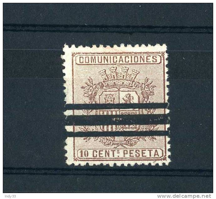 - ESPAGNE 1874 . 10 C. PESETA . OBLITERE - Gebruikt