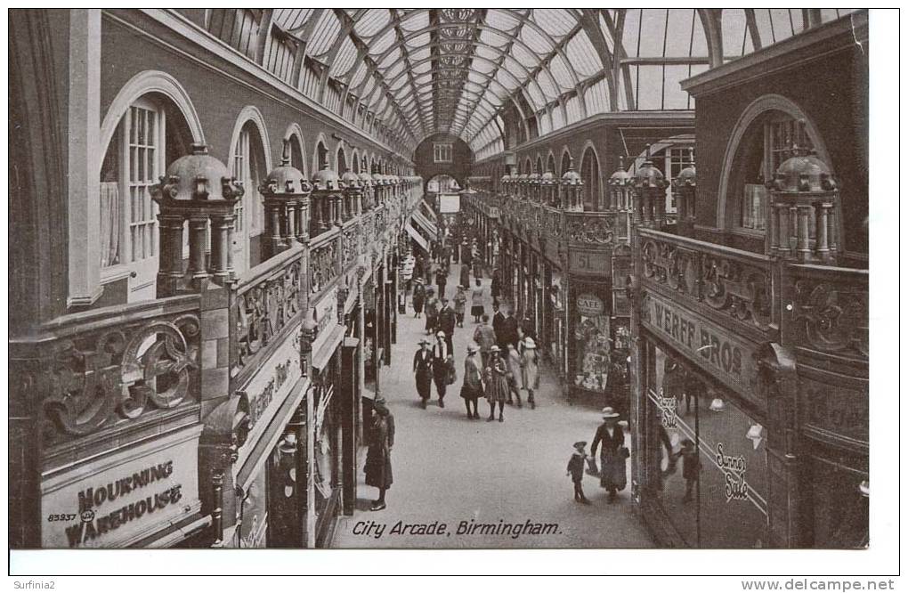 BIRMINGHAM - CITY ARCADE 1925 - Birmingham