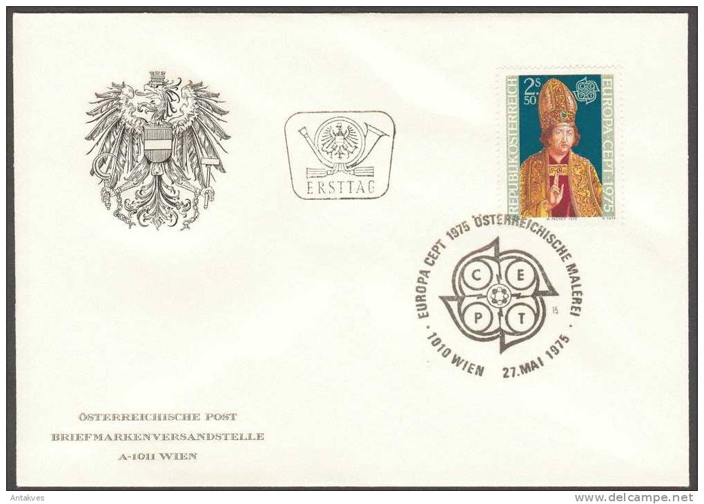 Austria Osterreich 1975 Europa CEPT FDC - 1975