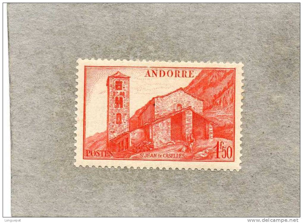 ANDORRE Frs : Paysages De La Principauté : Saint-Jean De Casellas - Unused Stamps