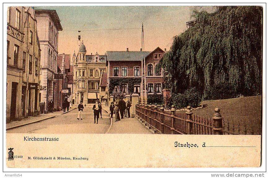RAR Itzehoe - Kirchenstrasse Um 1900 - Itzehoe