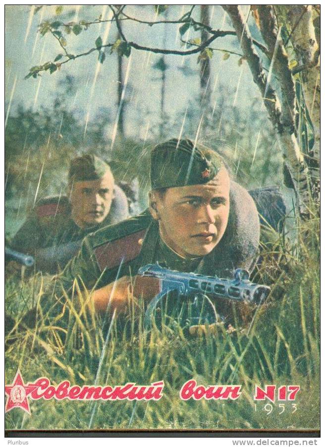 SOVIET SOLDIER, RUSSIA USSR MILITARY MAGAZINE, 1953-17 - Revues & Journaux