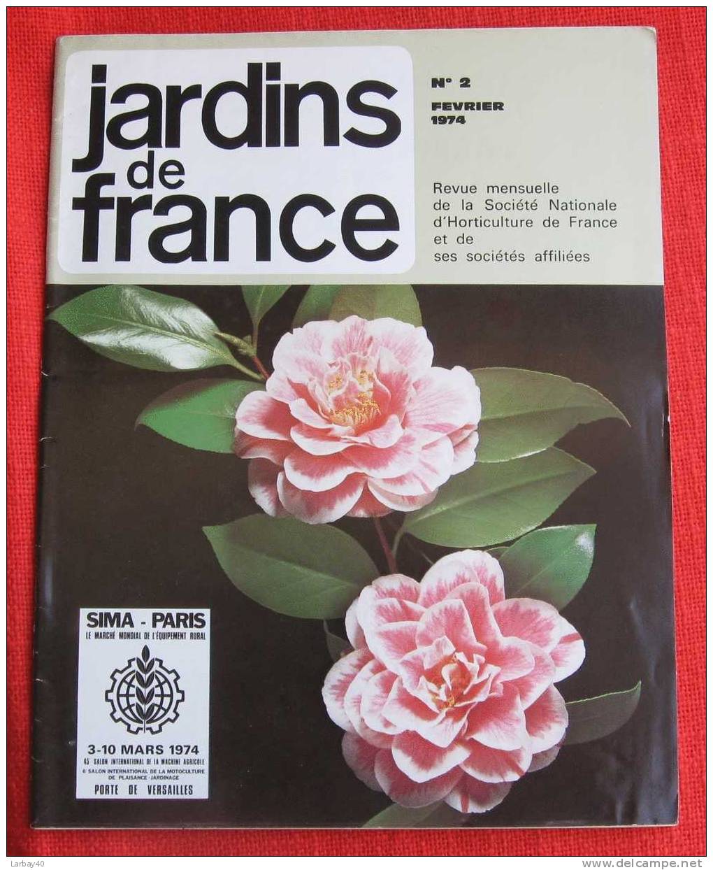 Jardins De France N° 2 1974 - Jardinería