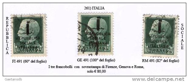 Italia-A.00261 - Marcophilie